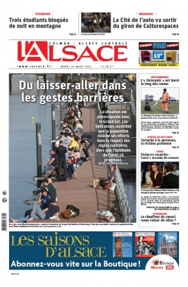 L'Alsace N°20210323 du 23 mars 2021 à télécharger sur iPad