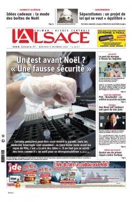 L'Alsace N°20201209 du 09 décembre 2020 à télécharger sur iPad
