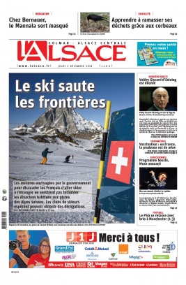 L'Alsace N°20201203 du 03 décembre 2020 à télécharger sur iPad
