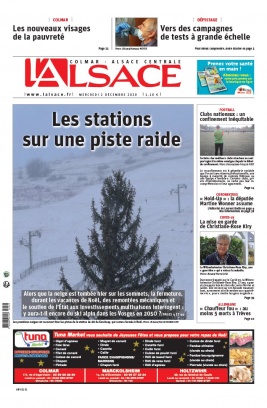 L'Alsace N°20201202 du 02 décembre 2020 à télécharger sur iPad