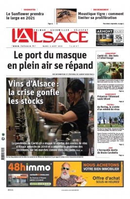 L'Alsace N°20200804 du 04 août 2020 à télécharger sur iPad