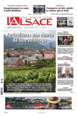 L'Alsace N°20200723 du 23 juillet 2020 à télécharger sur iPad