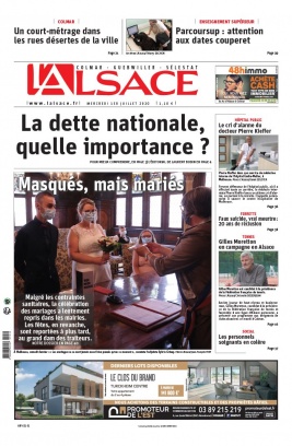 L'Alsace N°20200701 du 01 juillet 2020 à télécharger sur iPad