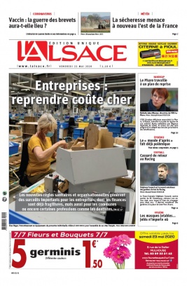 L'Alsace N°20200522 du 22 mai 2020 à télécharger sur iPad