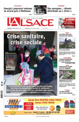 L'Alsace N°20200517 du 17 mai 2020 à télécharger sur iPad