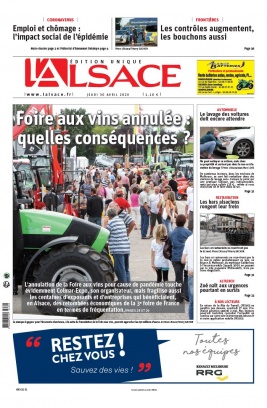 L'Alsace N°20200430 du 30 avril 2020 à télécharger sur iPad