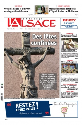 L'Alsace N°20200412 du 12 avril 2020 à télécharger sur iPad