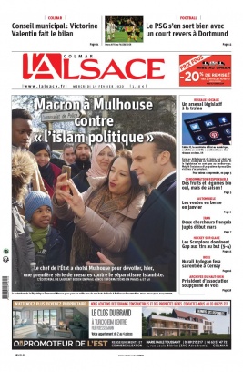 L'Alsace N°20200219 du 19 février 2020 à télécharger sur iPad