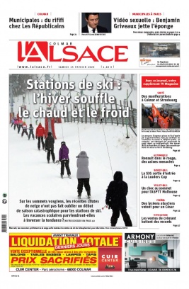 L'Alsace N°20200215 du 15 février 2020 à télécharger sur iPad