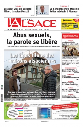 L'Alsace N°20200207 du 07 février 2020 à télécharger sur iPad