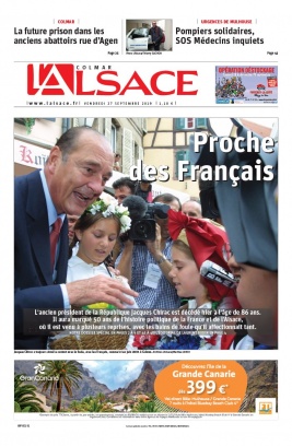 L'Alsace N°20190927 du 27 septembre 2019 à télécharger sur iPad