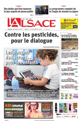 L'Alsace N°20190917 du 17 septembre 2019 à télécharger sur iPad