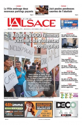 L'Alsace N°20190904 du 04 septembre 2019 à télécharger sur iPad