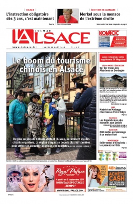 L'Alsace N°20190831 du 31 août 2019 à télécharger sur iPad