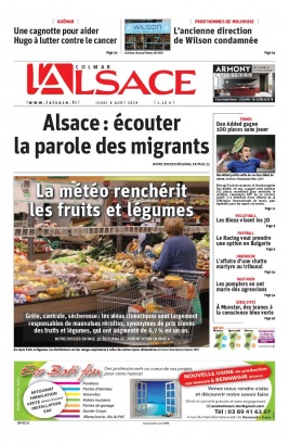 L'Alsace N°20190808 du 08 août 2019 à télécharger sur iPad