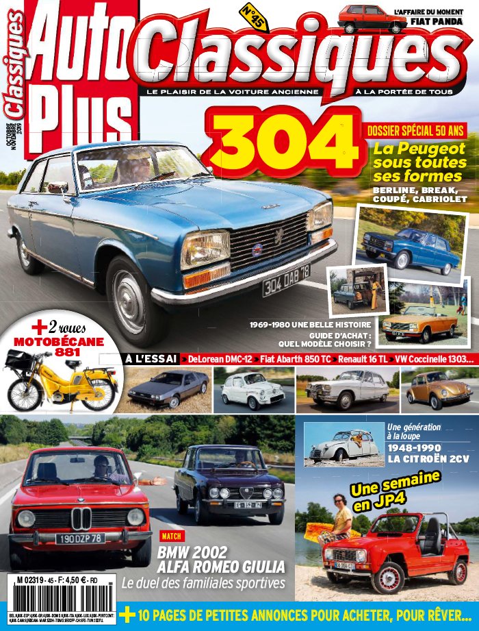Auto Plus Classique 03 octobre 2019 Auto Plus Classique du 03 octobre 2019