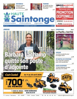 Abonnement Haute Saintonge Pas Cher avec BOUQUET INFO ePresse.fr