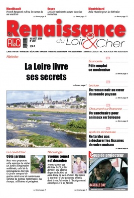 La Renaissance du Loir-et-Cher N°2951 du 16 août 2019 à télécharger sur iPad