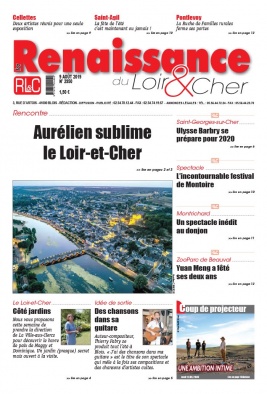 La Renaissance du Loir-et-Cher N°2950 du 09 août 2019 à télécharger sur iPad