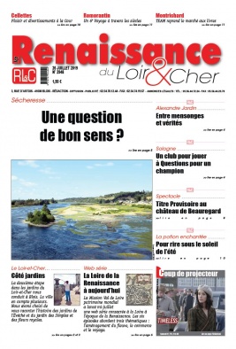 La Renaissance du Loir-et-Cher N°2948 du 26 juillet 2019 à télécharger sur iPad