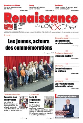 La Renaissance du Loir-et-Cher N°2938 du 17 mai 2019 à télécharger sur iPad