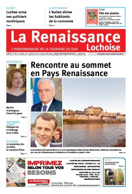 La Renaissance Lochoise N°3763 du 03 mai 2019 à télécharger sur iPad