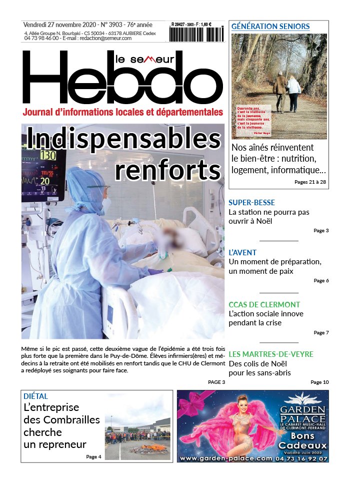 Le Semeur Hebdo 27 novembre 2020 Le Semeur Hebdo
