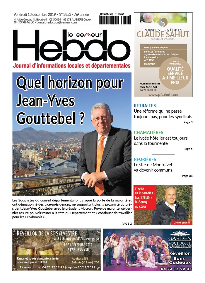 Le Semeur Hebdo 13 décembre 2019 Le Semeur Hebdo