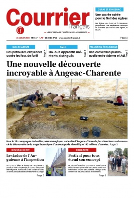 Lisez Courrier Français - Courrier français de Charente du 26 juillet 2024 sur ePresse.fr
