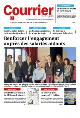 Lisez Courrier Français - Courrier français de Charente du 29 mars 2024 sur ePresse.fr
