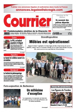 Courrier Français N°3912 du 06 septembre 2019 à télécharger sur iPad