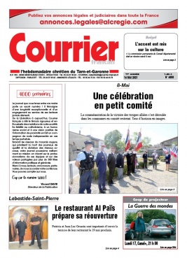 Courrier Français N°4000 du 14 mai 2021 à télécharger sur iPad