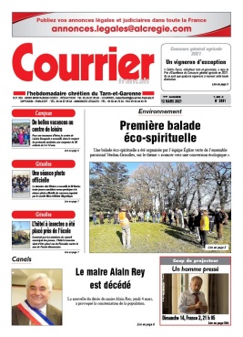 Courrier Français N°3991 du 12 mars 2021 à télécharger sur iPad