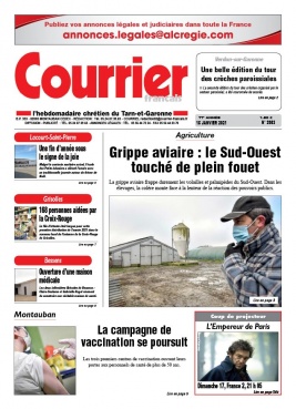 Courrier Français N°3983 du 15 janvier 2021 à télécharger sur iPad