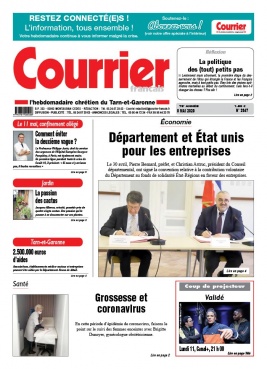 Courrier Français N°3947 du 08 mai 2020 à télécharger sur iPad
