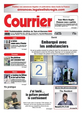 Courrier Français N°3944 du 17 avril 2020 à télécharger sur iPad