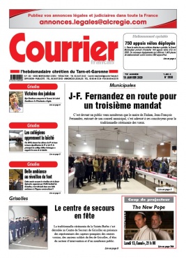 Courrier Français N°3930 du 10 janvier 2020 à télécharger sur iPad