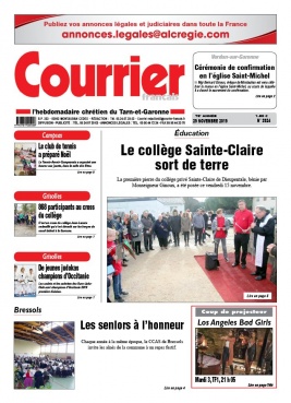 Courrier Français N°3924 du 29 novembre 2019 à télécharger sur iPad