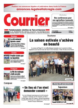 Courrier Français N°3915 du 27 septembre 2019 à télécharger sur iPad