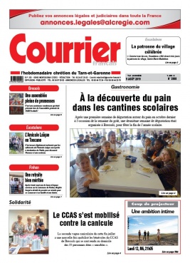 Courrier Français N°3908 du 09 août 2019 à télécharger sur iPad