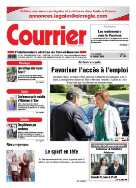 Courrier Français N°3905 du 19 juillet 2019 à télécharger sur iPad
