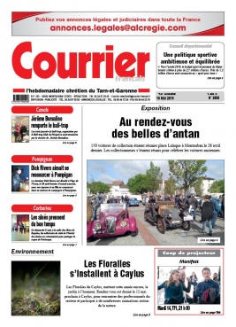 Courrier Français N°3895 du 10 mai 2019 à télécharger sur iPad