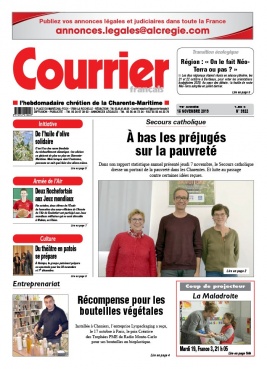Courrier Français N°3922 du 15 novembre 2019 à télécharger sur iPad