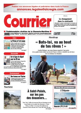 Courrier Français N°3907 du 02 août 2019 à télécharger sur iPad