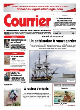 Courrier Français N°3904 du 12 juillet 2019 à télécharger sur iPad