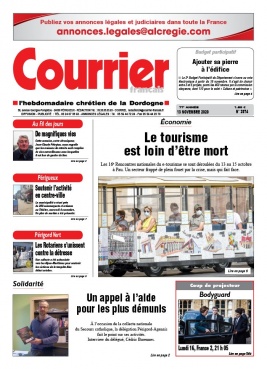 Courrier Français N°3977 du 13 novembre 2020 à télécharger sur iPad
