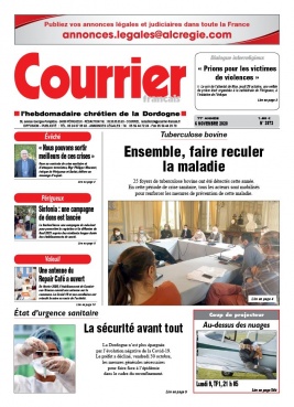 Courrier Français N°3976 du 06 novembre 2020 à télécharger sur iPad