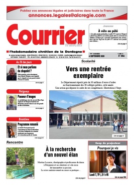 Courrier Français N°3967 du 04 septembre 2020 à télécharger sur iPad