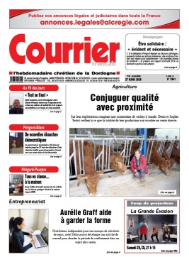 Courrier Français N°3941 du 27 mars 2020 à télécharger sur iPad