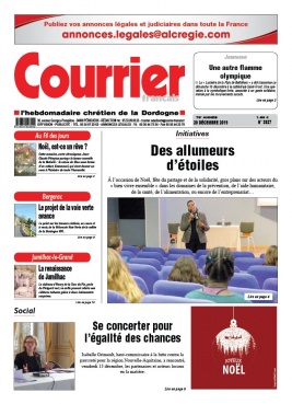 Courrier Français N°3927 du 20 décembre 2019 à télécharger sur iPad